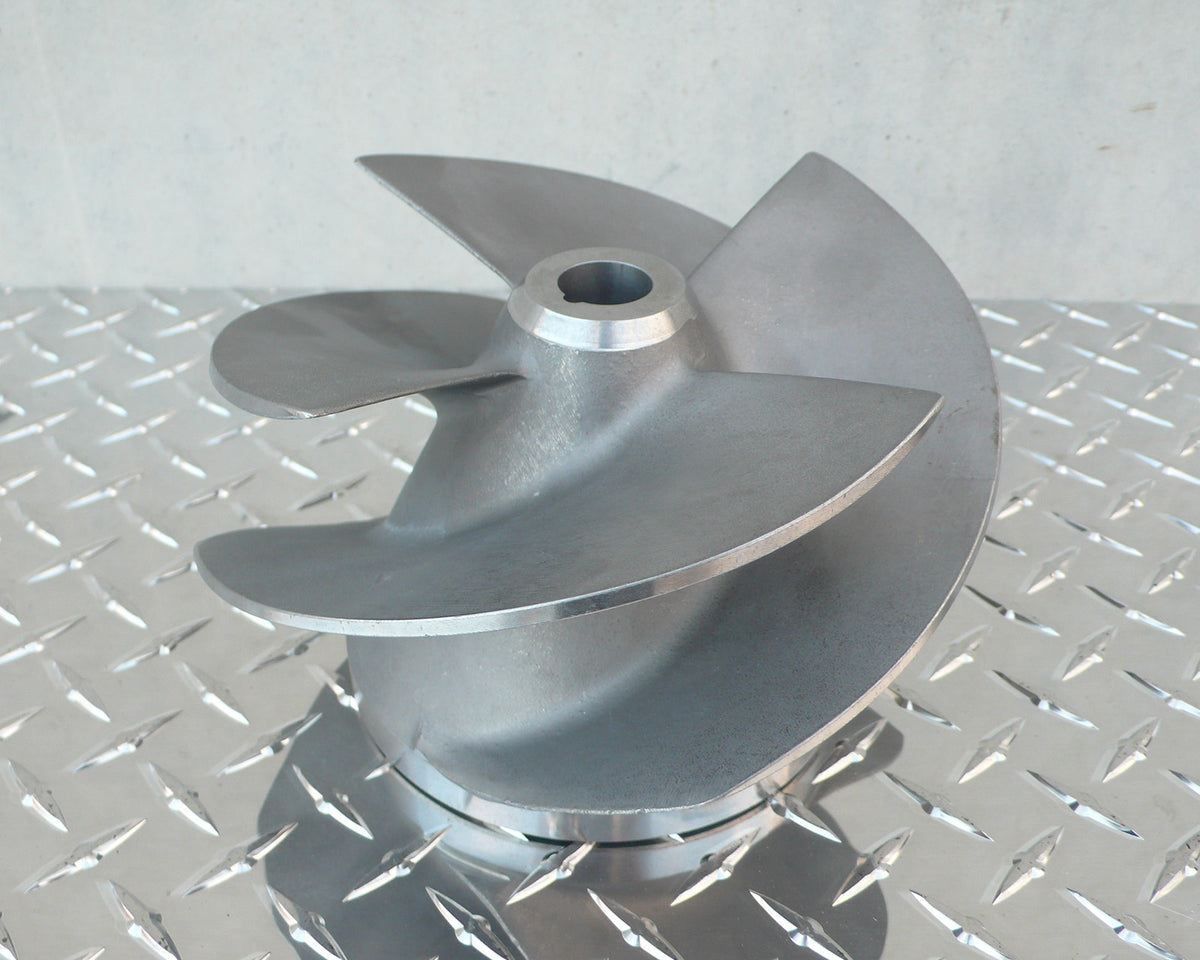 Outboard Jets Stainless Steel 4-Blade Impeller 7 3/8 D (OBJ 1919) — view 3