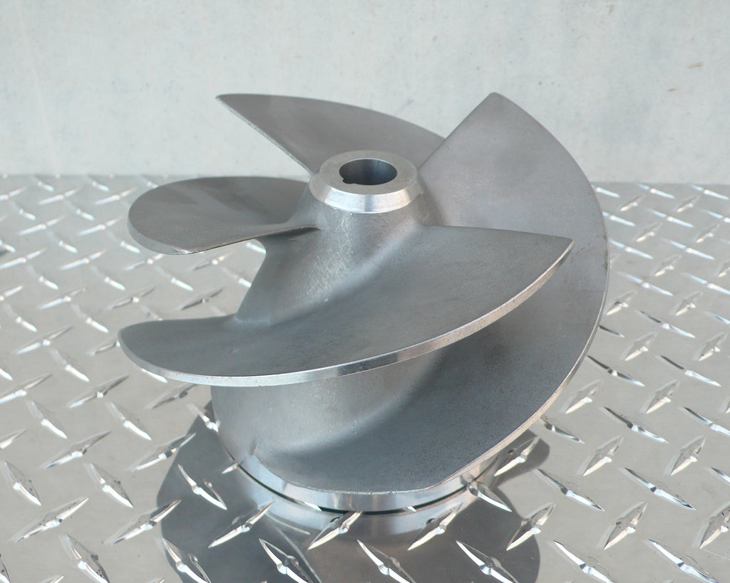 7 5/8 Stainless Steel 4-blade Impeller (OBJ 1721) — view 3