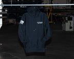 Black American Flag Hoodie — view 3