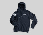 Black American Flag Hoodie — view 6
