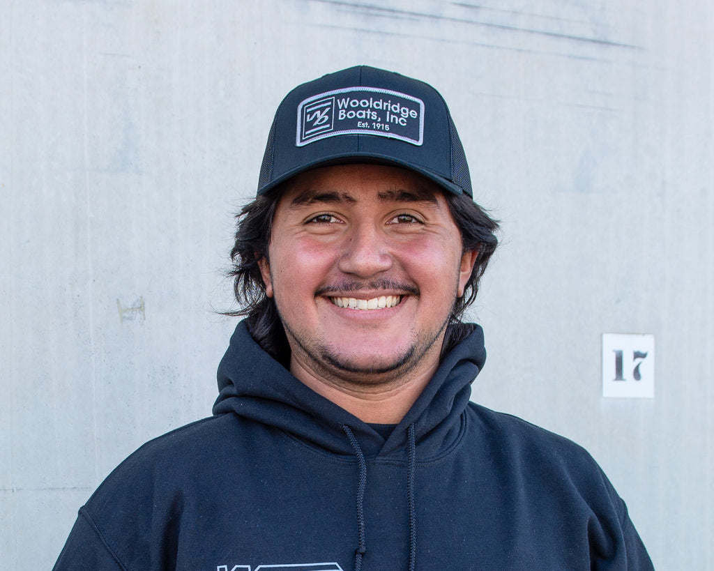 Black Trucker Hat — view 2