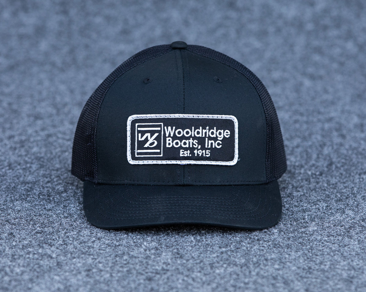 Black Trucker Hat — view 3