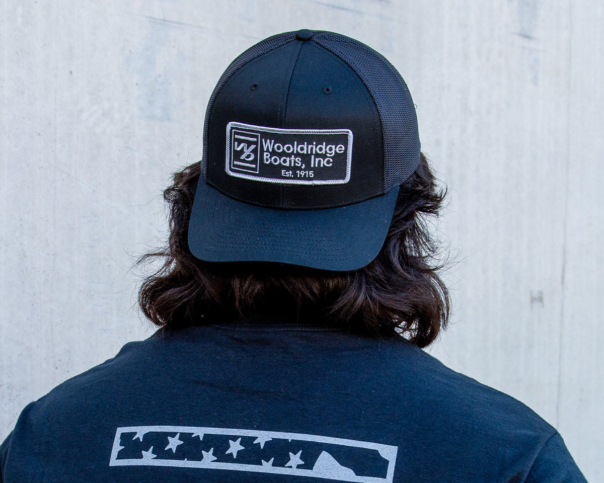 Black Trucker Hat — view 4