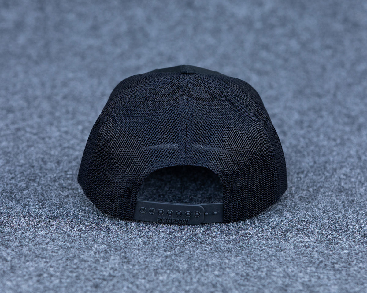 Black Trucker Hat — view 5