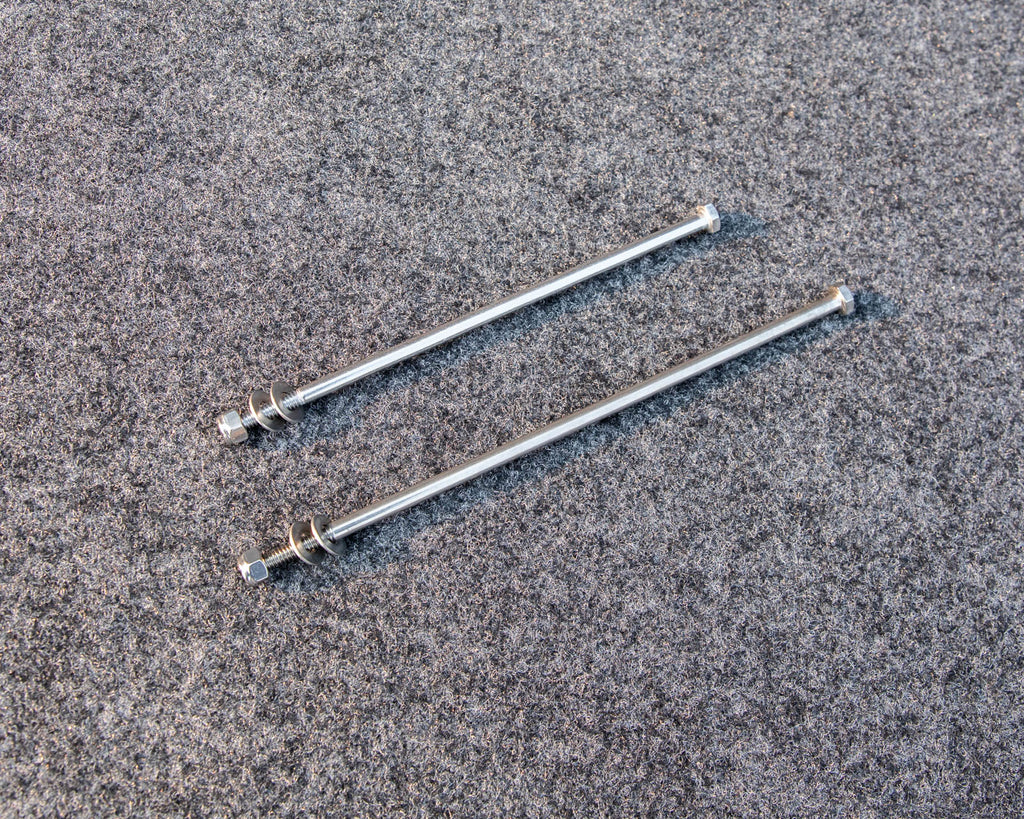 Stainless Grill Bar Bolt kit for Wooldridge Large Urethane Jet Foot — view 2