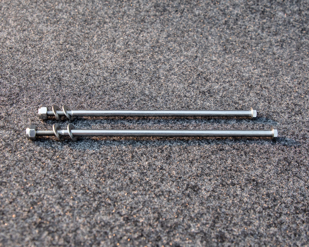 Stainless Grill Bar Bolt kit for Wooldridge Medium Urethane Jet Foot