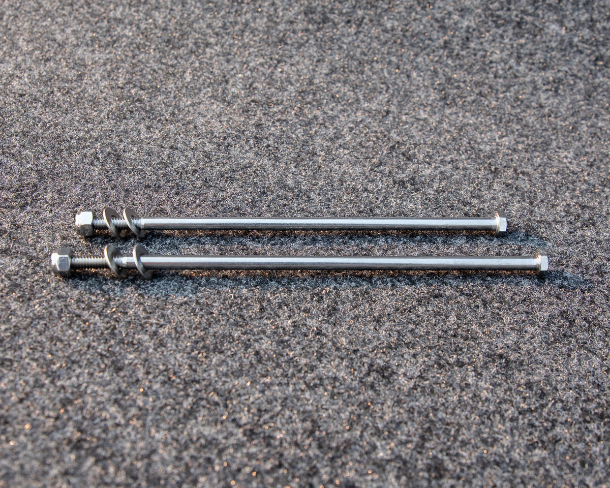 Stainless Grill Bar Bolt kit for Wooldridge Medium Urethane Jet Foot