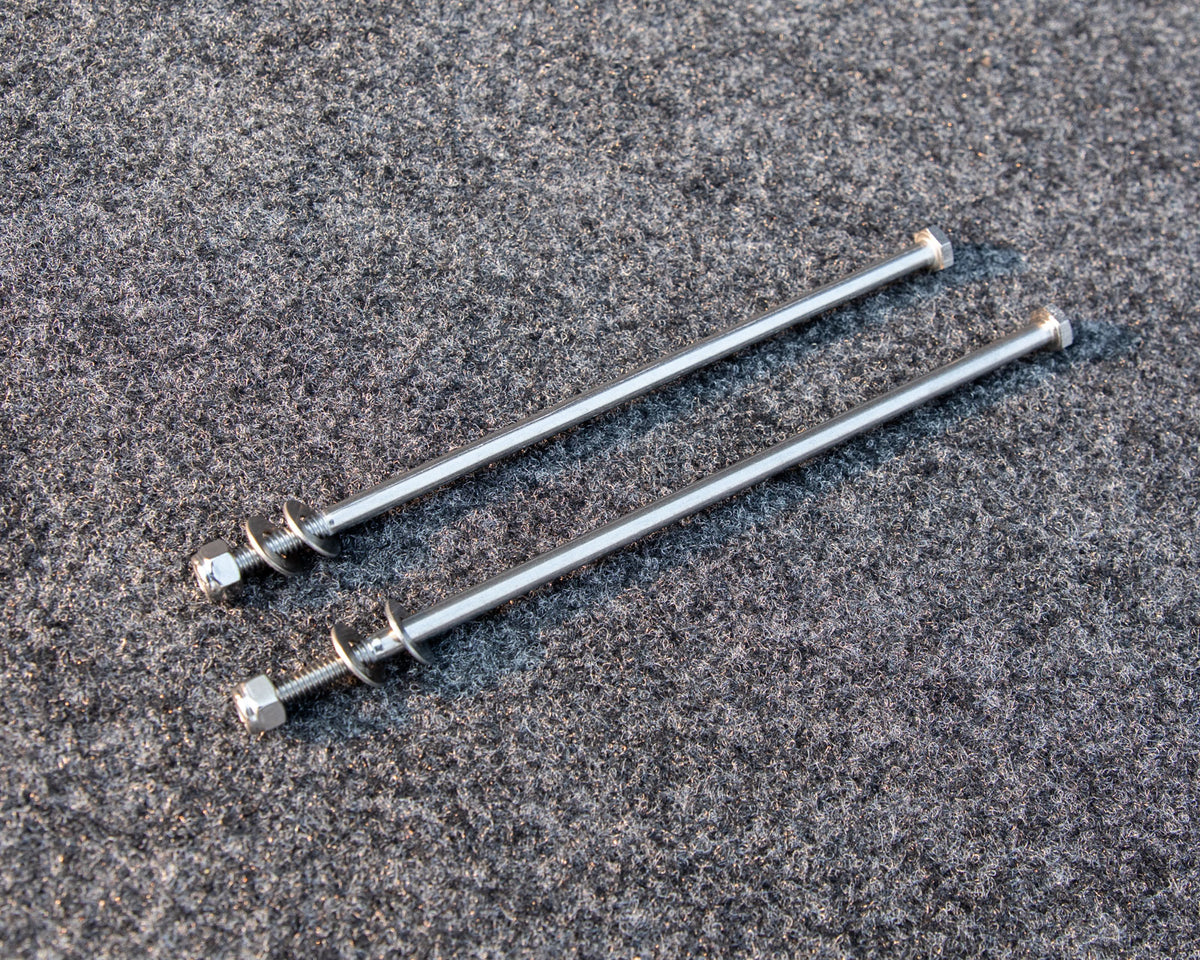 Stainless Grill Bar Bolt kit for Wooldridge Medium Urethane Jet Foot — view 2