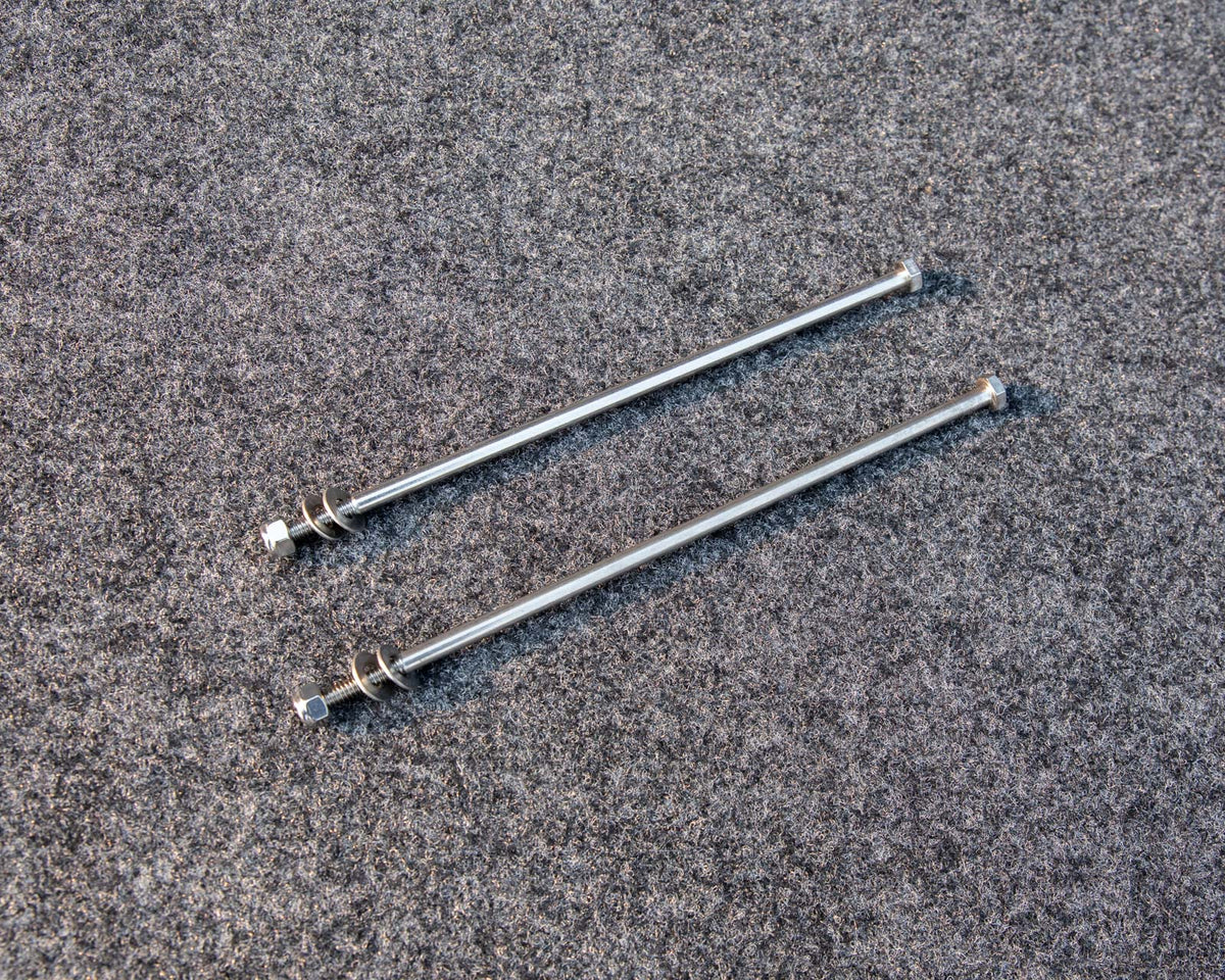 Stainless Grill Bar Bolt kit for Wooldridge Extra Large Urethane Jet Foot (Power Jet) — view 2